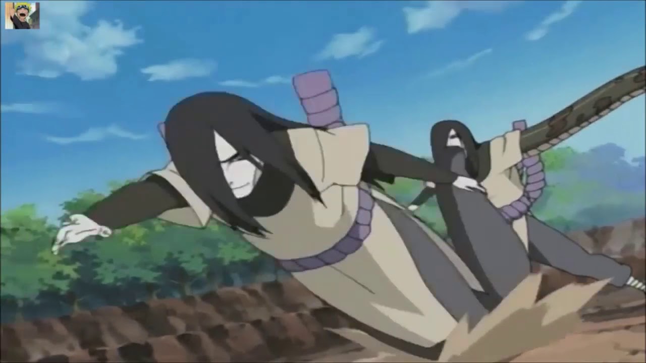 [ 나루토 명장면 ] 나루토[제어불가능구미호나루토vs오로치마루]-Naruto-