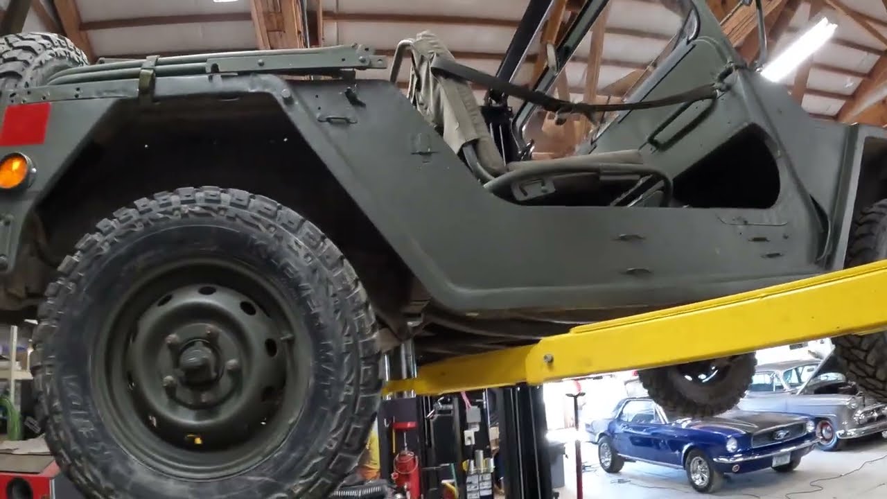 1985 M151a2 MUTT - Классические грузовики на продажу - 18 000 долларов - Ходовая часть