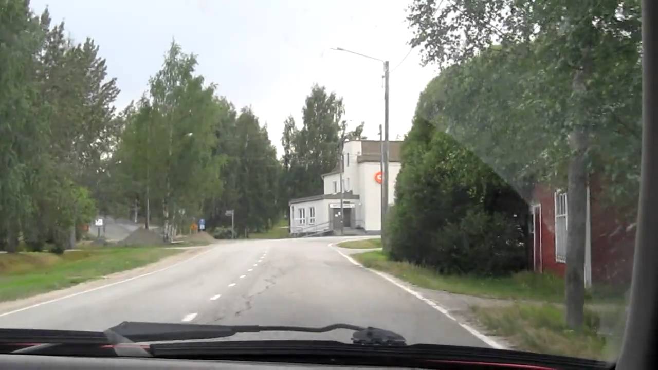 Sightseeing in Karttula commune, Finland.MOV