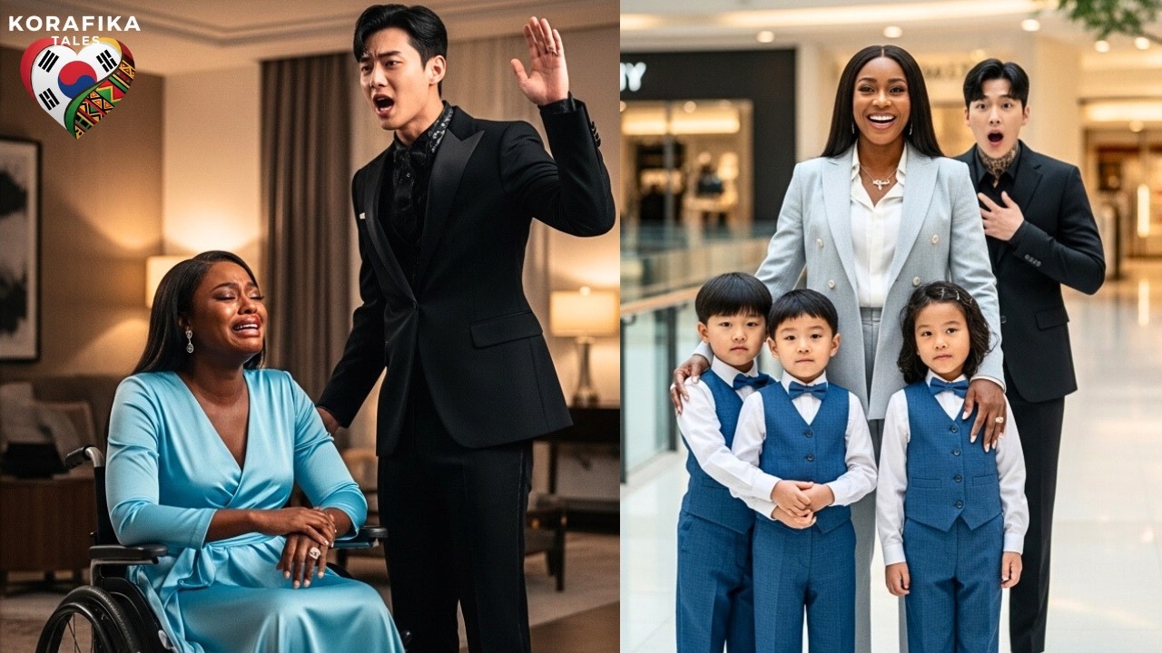The Korean mafia boss abandoned his disabled ex — 6 yrs later he was shocked to see her 3 kids!!!!!!