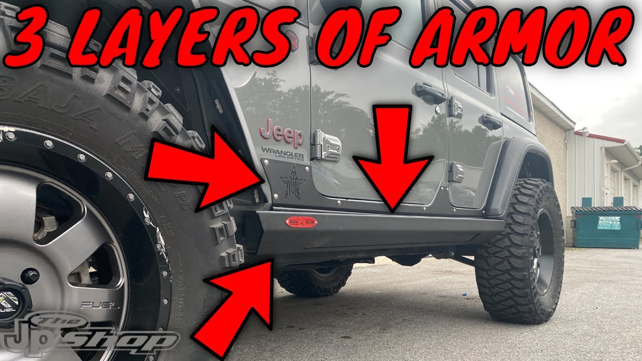 SUPERIOR Rock Slide Engineering Jeep Wrangler JL JT Off-Road Protection