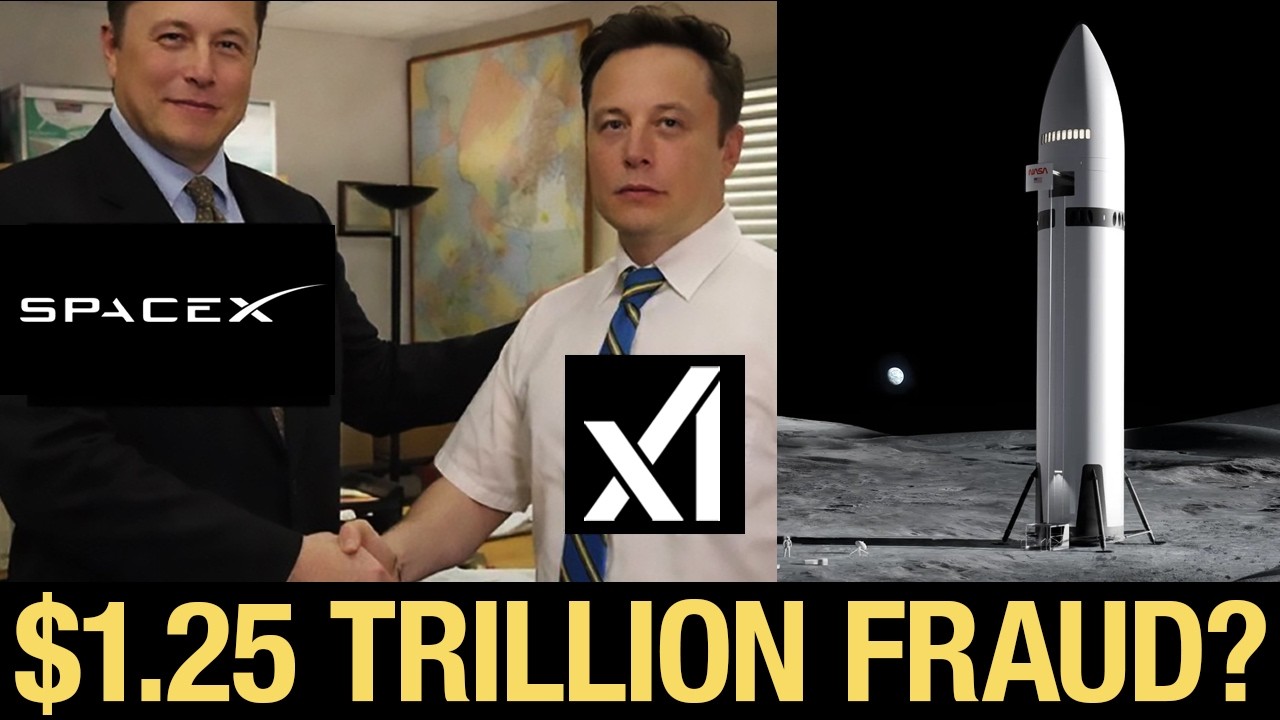 Elon&rsquo;s &ldquo;Thinly Disguised Fraud&rdquo;: $1.25T SpaceX-xAI Merger