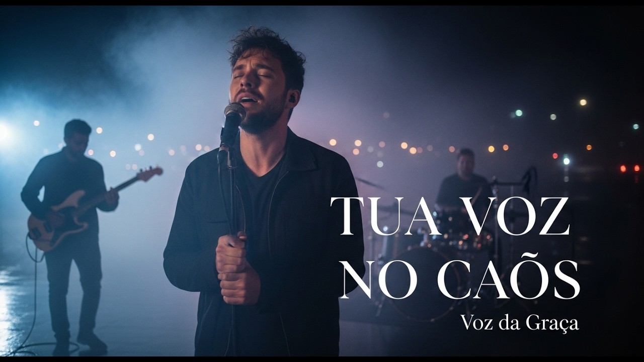 Tua Voz no Caos | Voz da Graça (Pop Rock Gospel Atmosférico 2026)