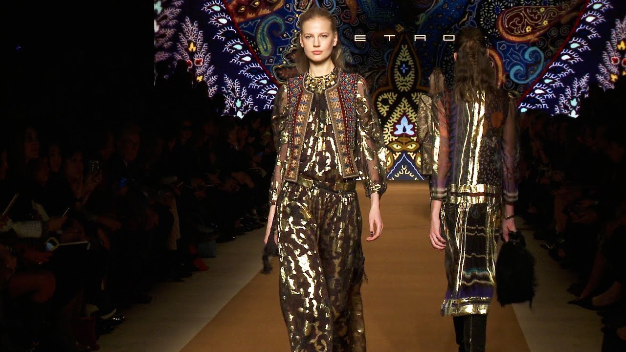 Etro Fall 2014 Backstage, Interviews & Runway - Milan Fashion Week | Videofashion