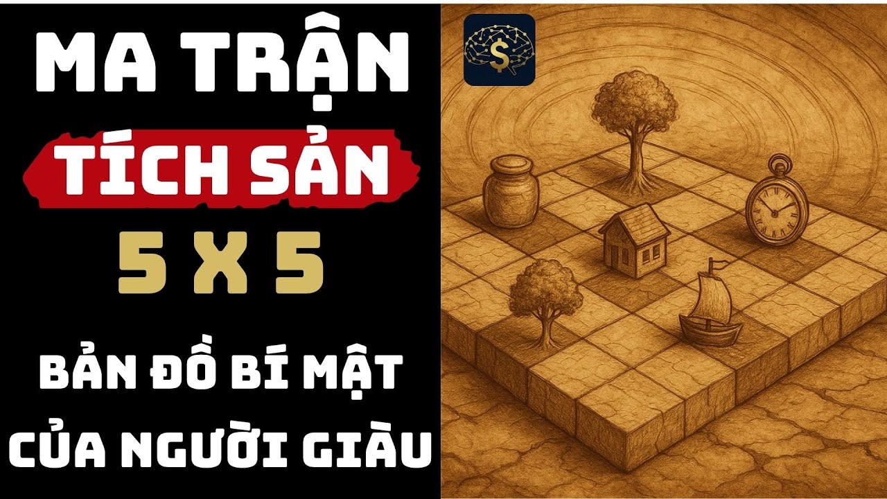 Ma Trận Tích Sản 5X5: 5 Tầng Tài Sản Cá Nhân – 5 Chu Kỳ Tài Chính: Bản Đồ Tích Sản Của Người Giàu