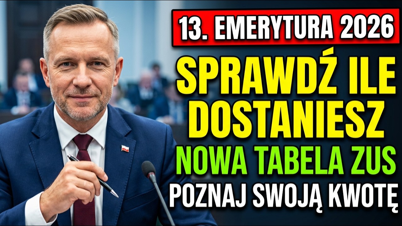 🚨 EMERYCI I RENCIŚCI: Od 1 marca 2026 REWOLUCJA w emeryturach – 9 zmian ZUS!