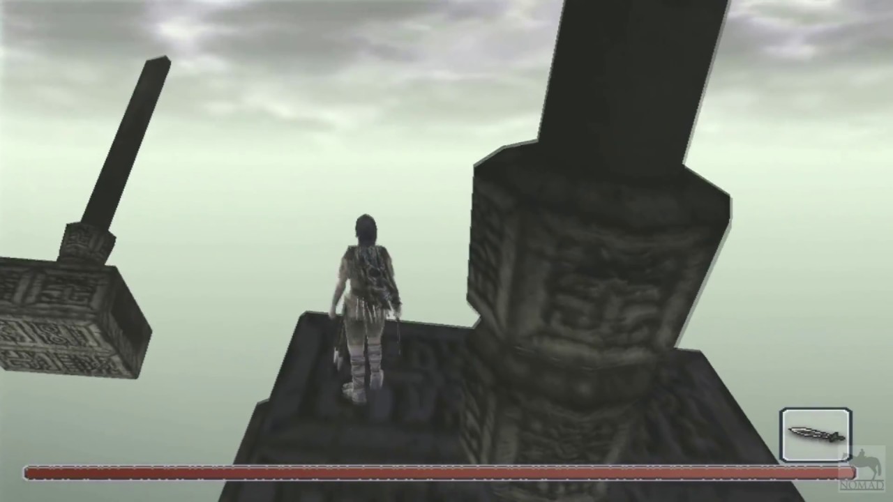 Ico + Shadow of the Colossus - Bridge pieces in the void