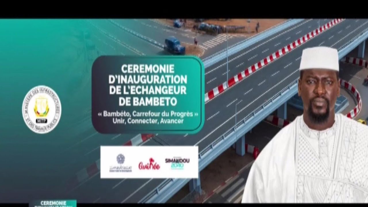 INAUGURATION DE L'ECHANGEUR DE BAMBETO DU 15 NOVEMBRE 2025. ''LES ÉDITIONS DE LA RTG GUINÉE 224'..