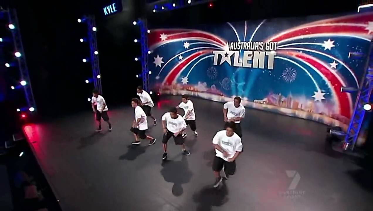 [HD] Justice Crew (Dance Troupe) Act 1 [ Australia's Got Talent ]