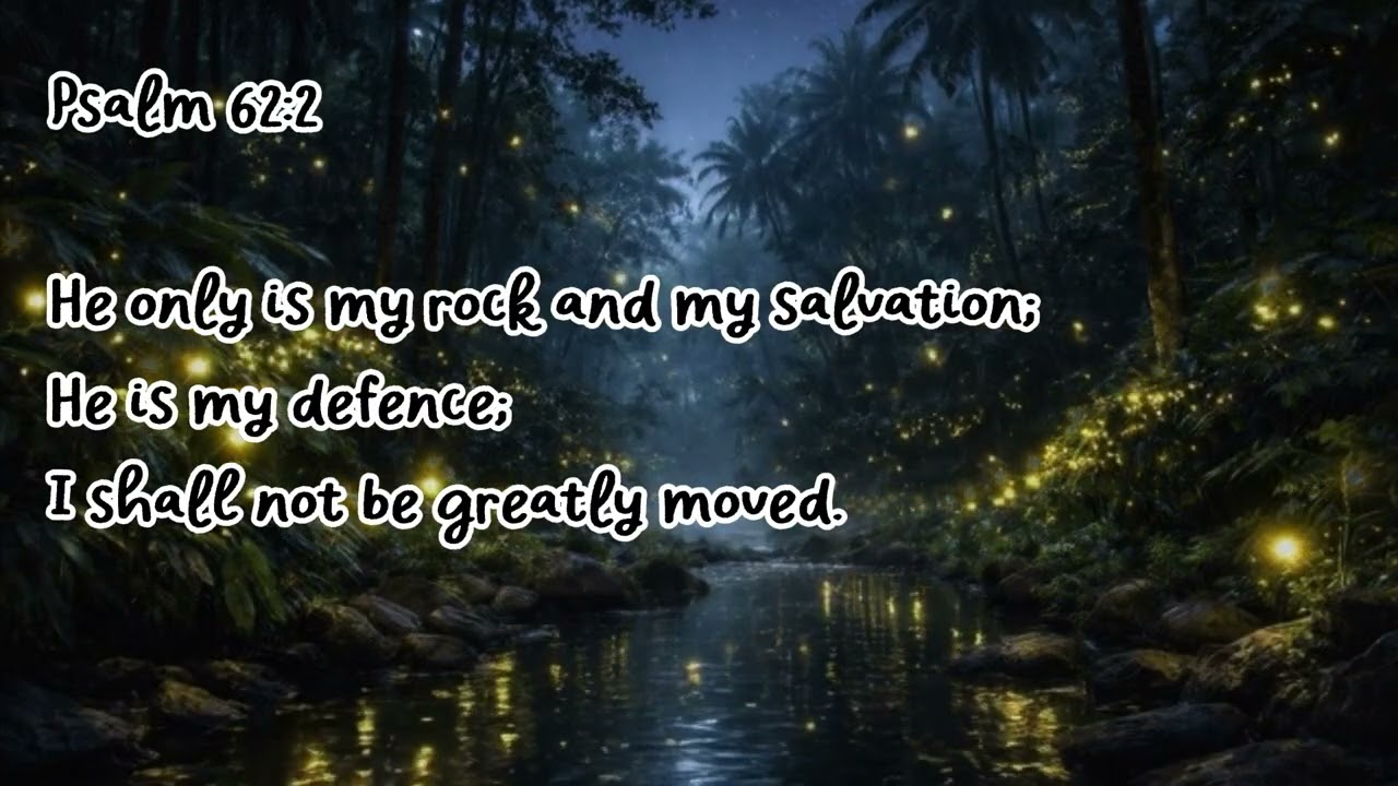 Hidden Manna | Psalm 62:2 | Only in God I Find Rest | Worship Instrumental