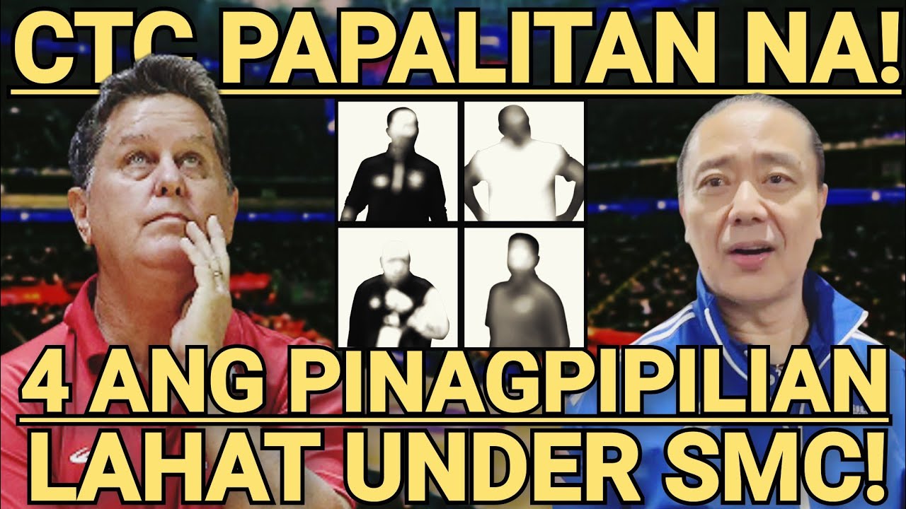 GINEBRA AT GILAS COACH TIM CONE PAPALITAN NA! 4 ANG PINAGPIPILIAN LAHAT TAGA SMC!