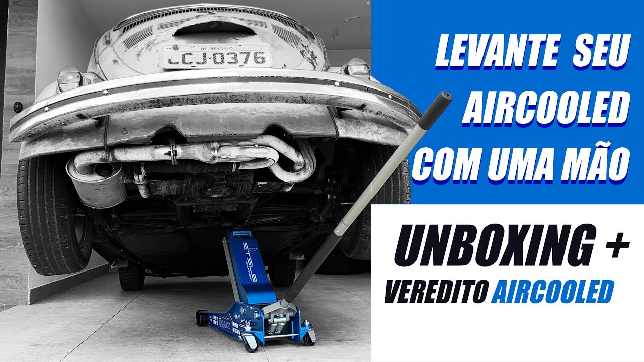 FUSCA REBAIXADO? Testei o macaco STELS no Vovozinho. BRUTAL!
