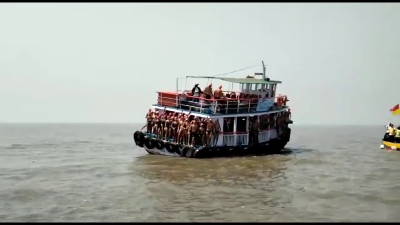 Sunk Rock To Gateway of India Sea Swimming