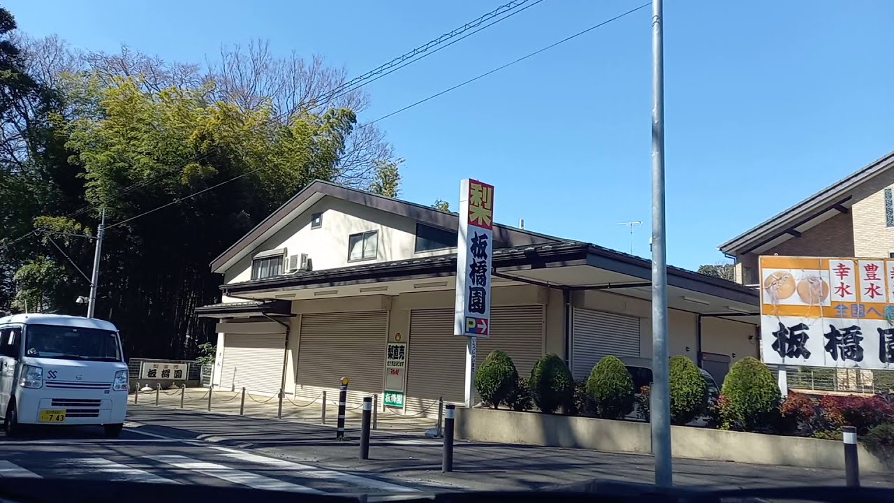 【Drive　市川】２０２１年３月３日　早春の梨街道　市川市動植物から道の駅・いちかわ　　IchikawaCityZoo　MichinoekiIchikawa