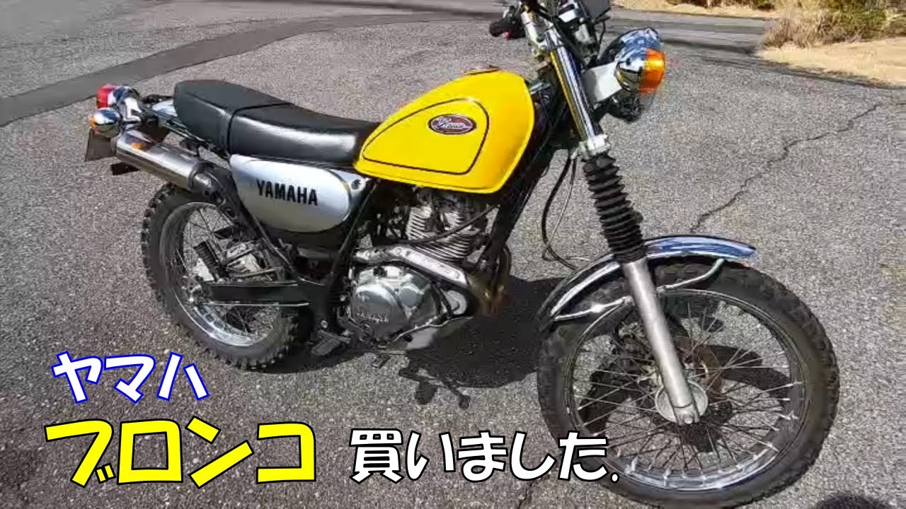 Yamaha ブロンコ 買いました