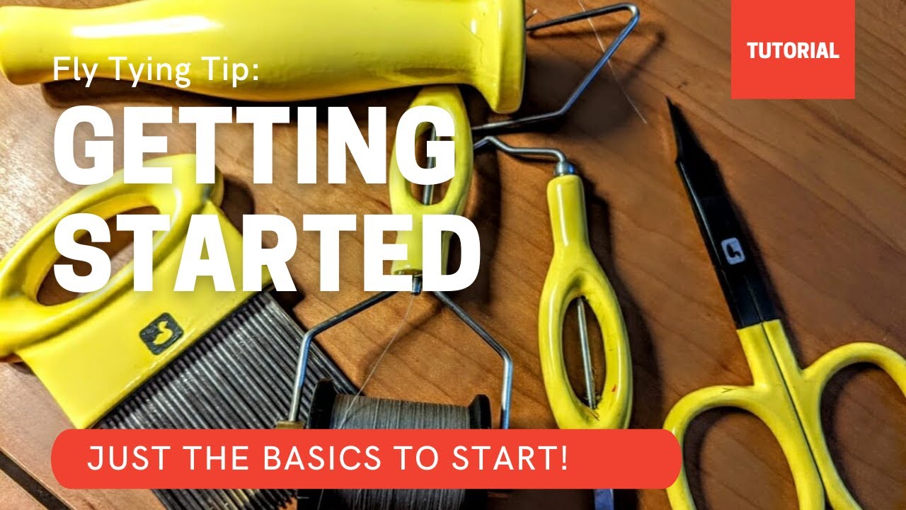 Fly Tying for Beginners - TOOLS NEEDED to start FLY TYING