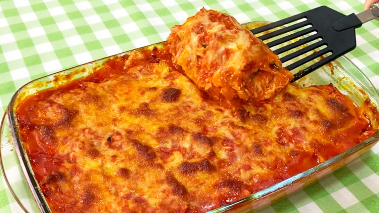 Lasanha com POUCAS CALORIAS, FÁCIL e DELICIOSA! Poucos Carboidratos e Sem Trigo