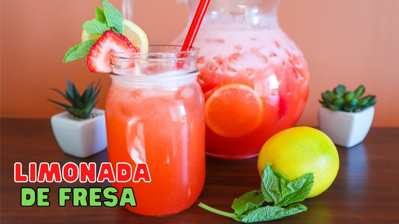 LIMONADA DE FRESA | Mrs Mango