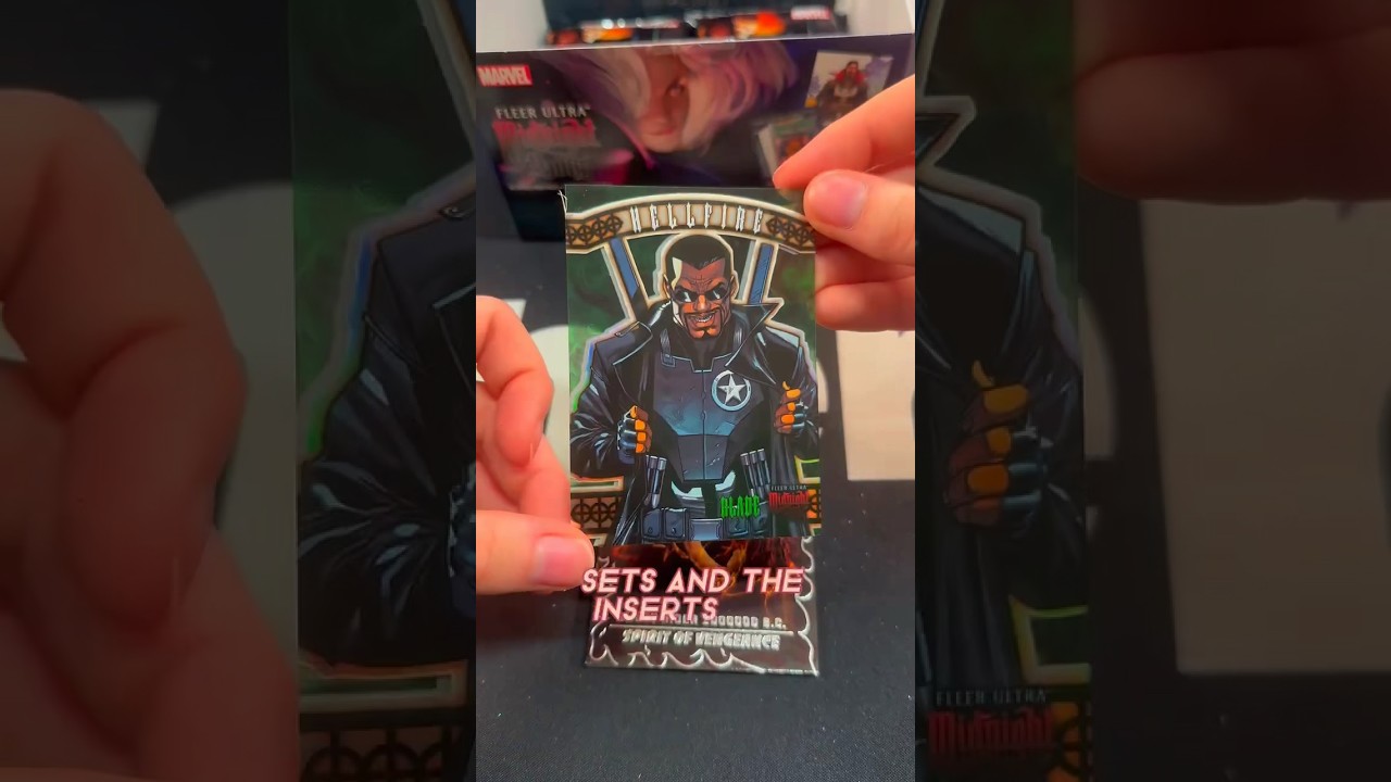 Opening new Marvel Fleer Midnight Sons from Upper Deck 