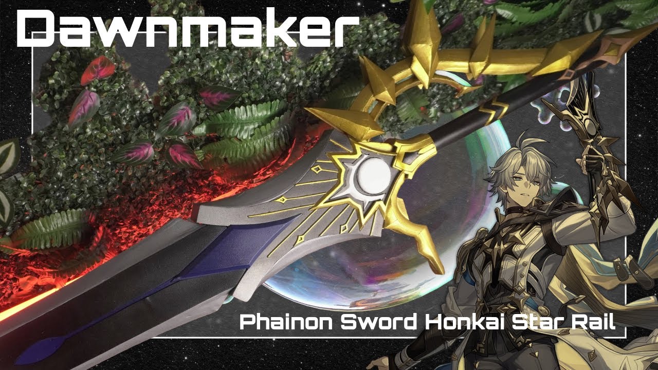 Watch Me Build Phainon Sword Dawnmaker with Just EVA Foam!