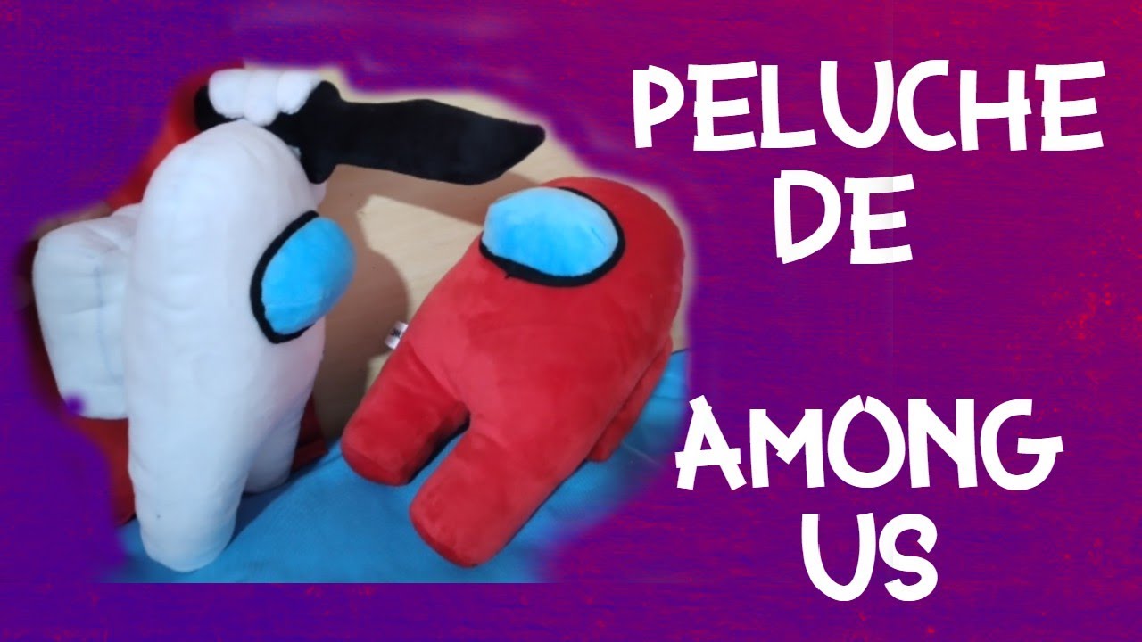 Peluche Among Us, tripulante e impostor(1ra parte)