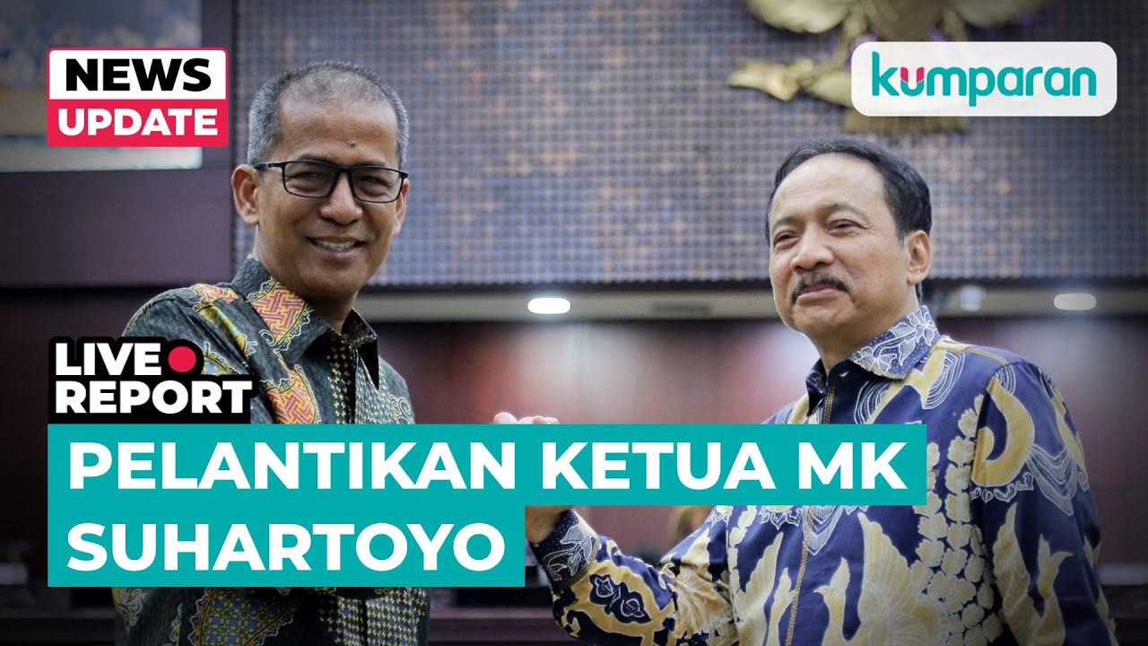 [LIVE] Pelantikan Ketua Mahkamah Konstitusi Suhartoyo, Gantikan Anwar Usman