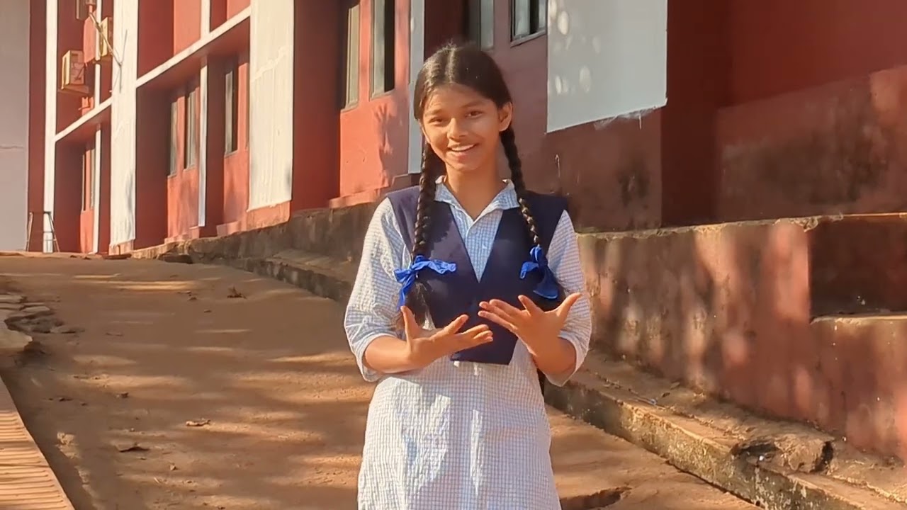 Migration Students from JNV Mungeshpur 2024-25 sharing their experience at JNV Valpoi, North Goa