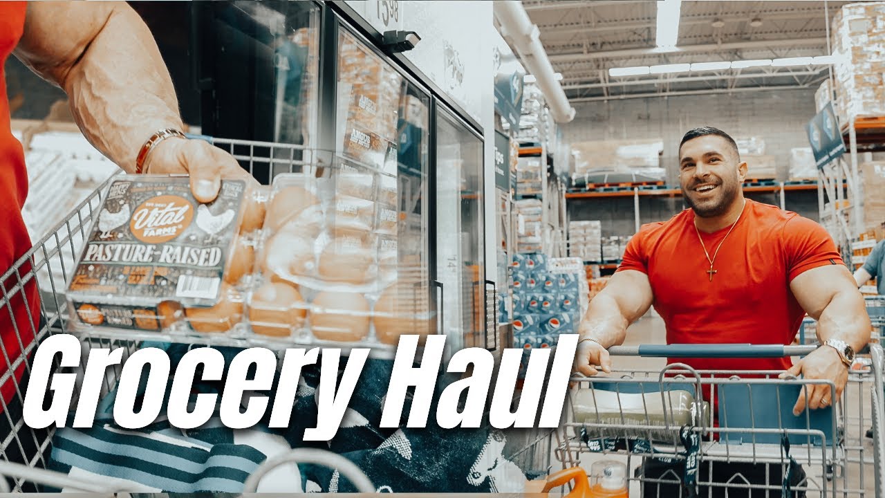 Mini Grocery Haul | 212 Mr. Olympia Derek Lunsford