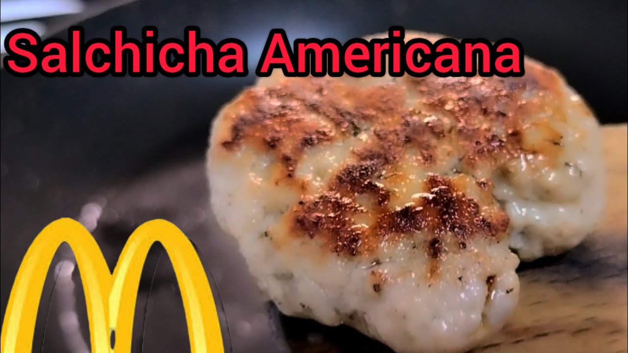 Salchicha tipo mcDonalds (carne de cerdo)
