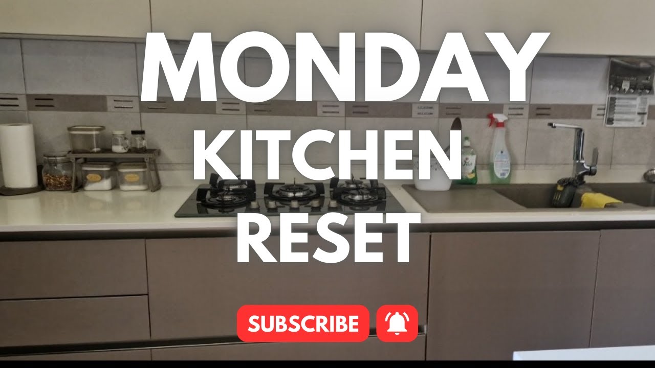 Monday Morning Kitchen Clean Up 🧼 | Realistic Cleaning Motivation