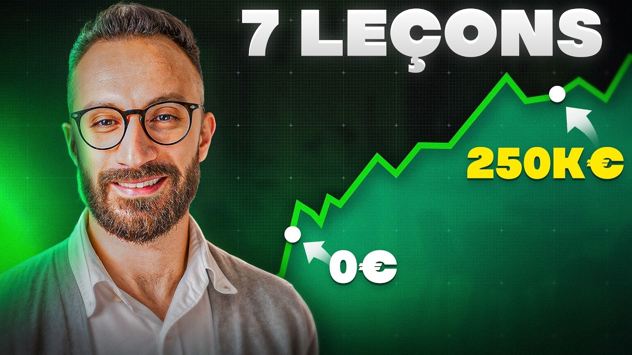 250 000€ en Bourse à 31 ans : 7 leçons à retenir (je dis tout)