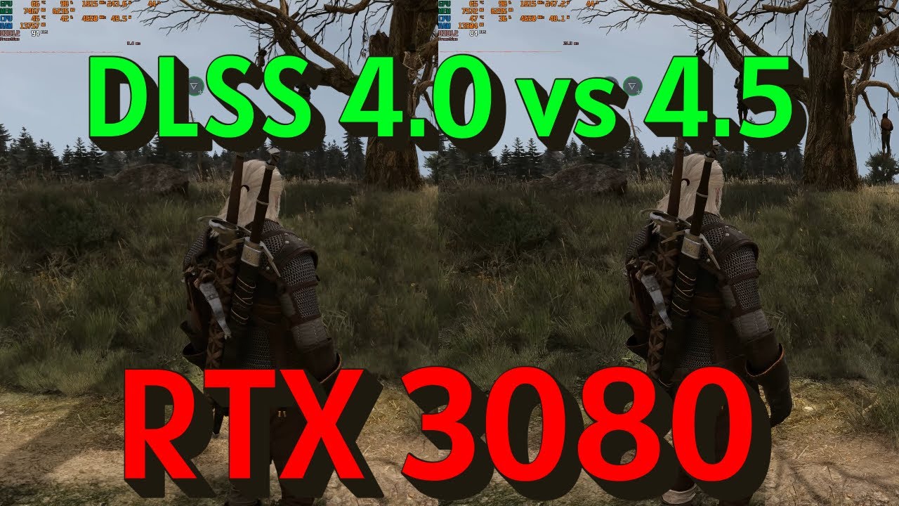 RTX 3080 DLSS 4.5 vs 4.0 - DLAA and QUALITY - REAL WORLD PC BENCHMARK NO BS