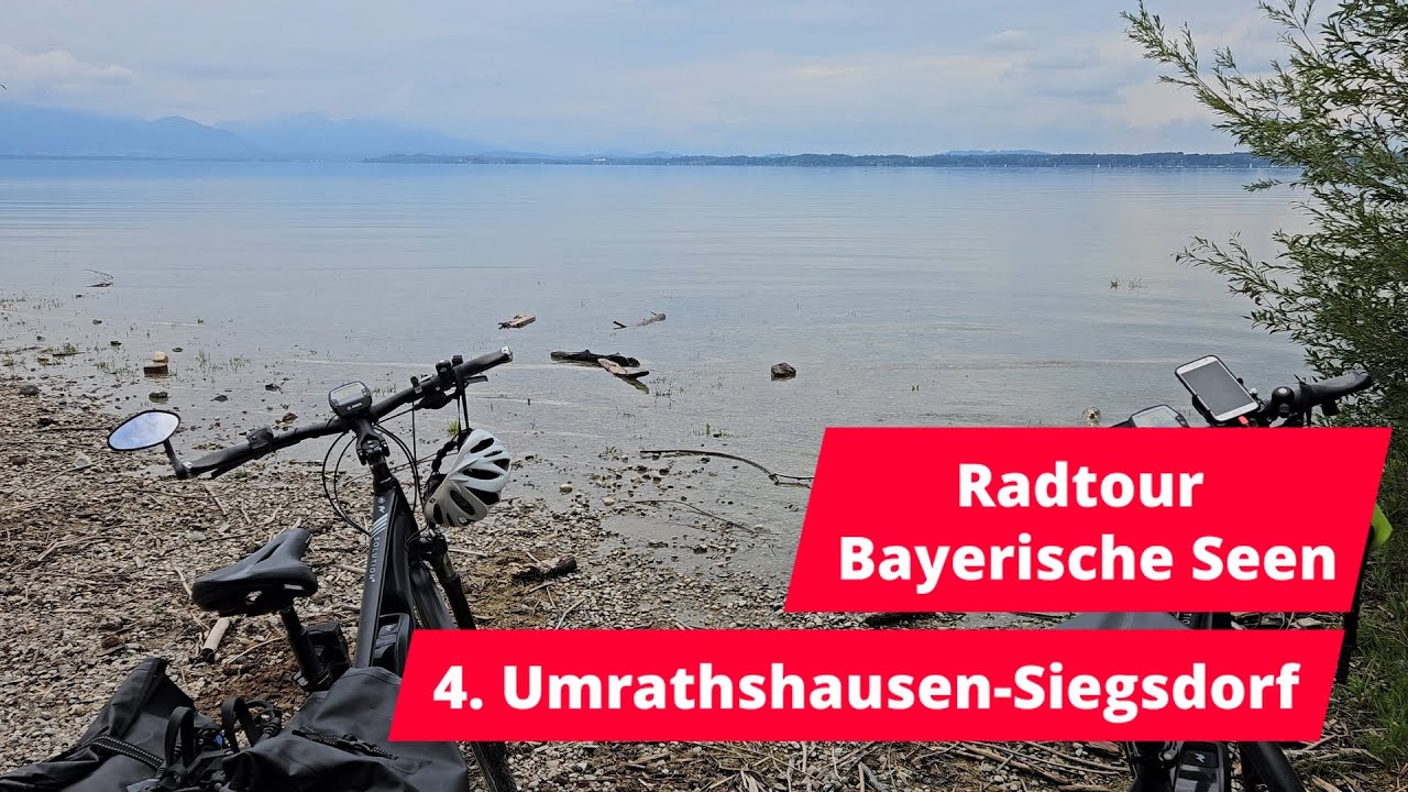 Radtour Bayerische Seen | 4.Etappe Umrathshausen - Siegsdorf | Variante Bodensee Königssee Radweg