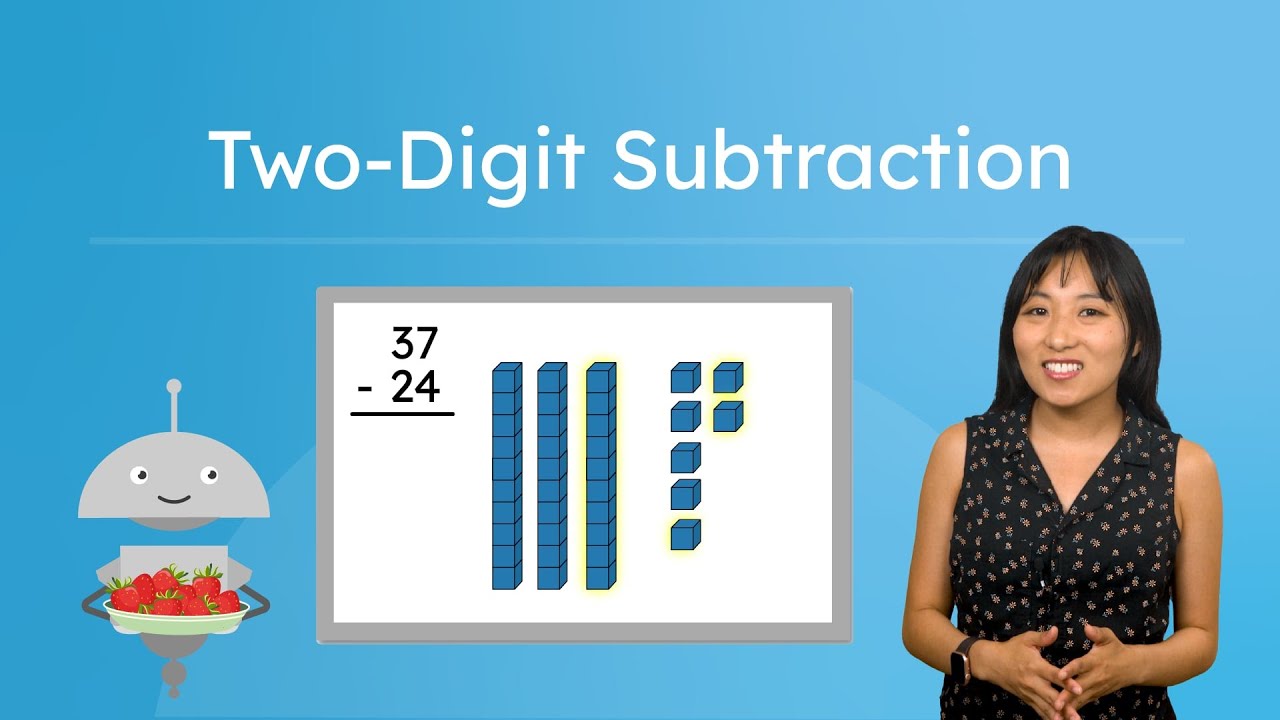 Two-Digit Subtraction - How To Subtract Two-Digit Numbers