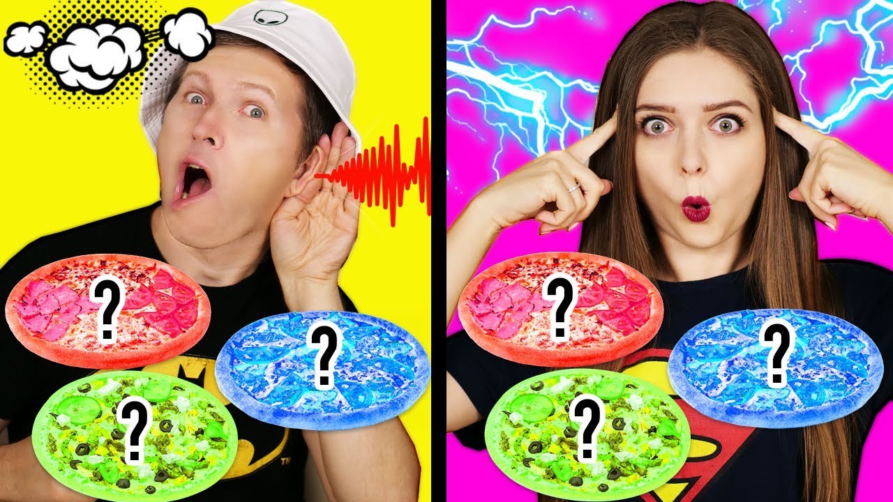 ТЕЛЕПАТИЯ Пицца ЧЕЛЛЕНДЖ! УГАДАЙ если сможешь! TWIN TELEPATHY CHALLENGE 🐞 Эльфинка