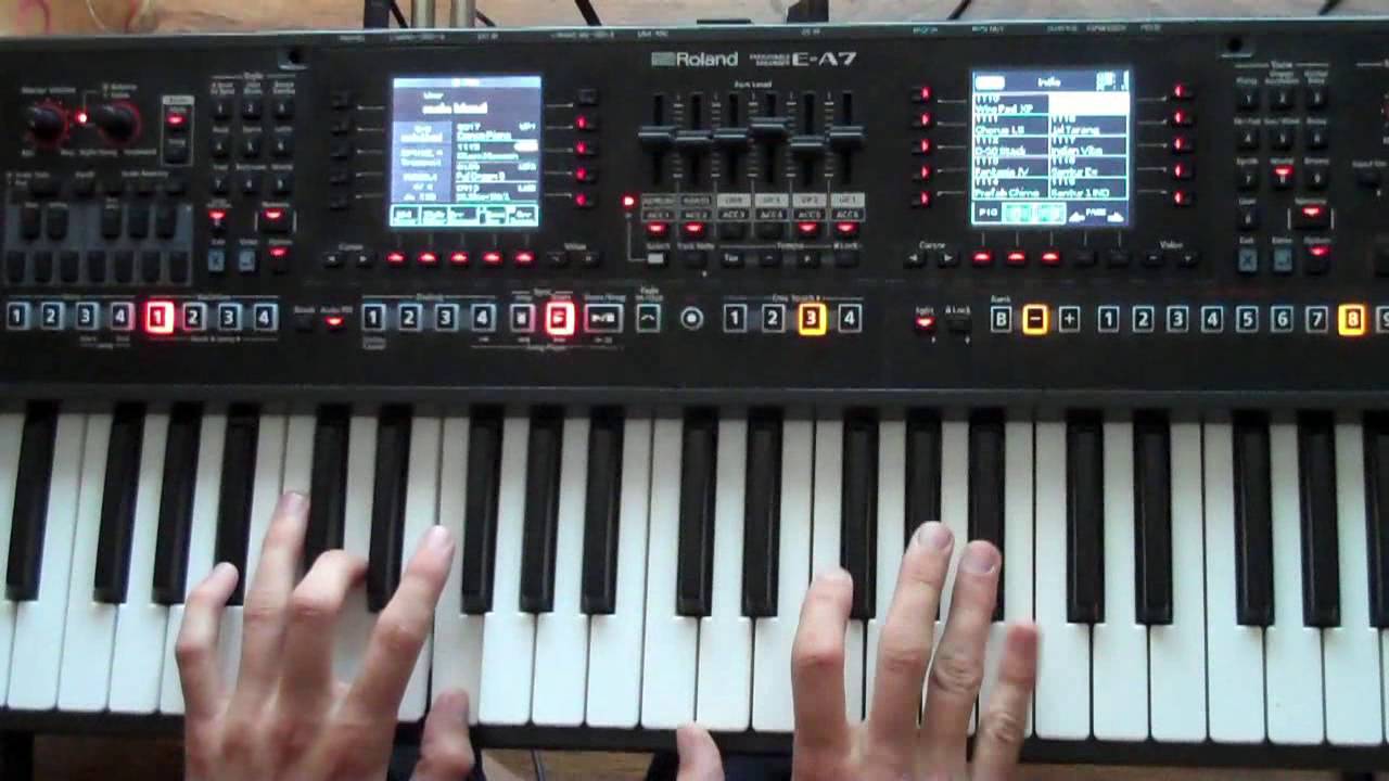 Mig - Ta malutka blondynka cover Roland EA7