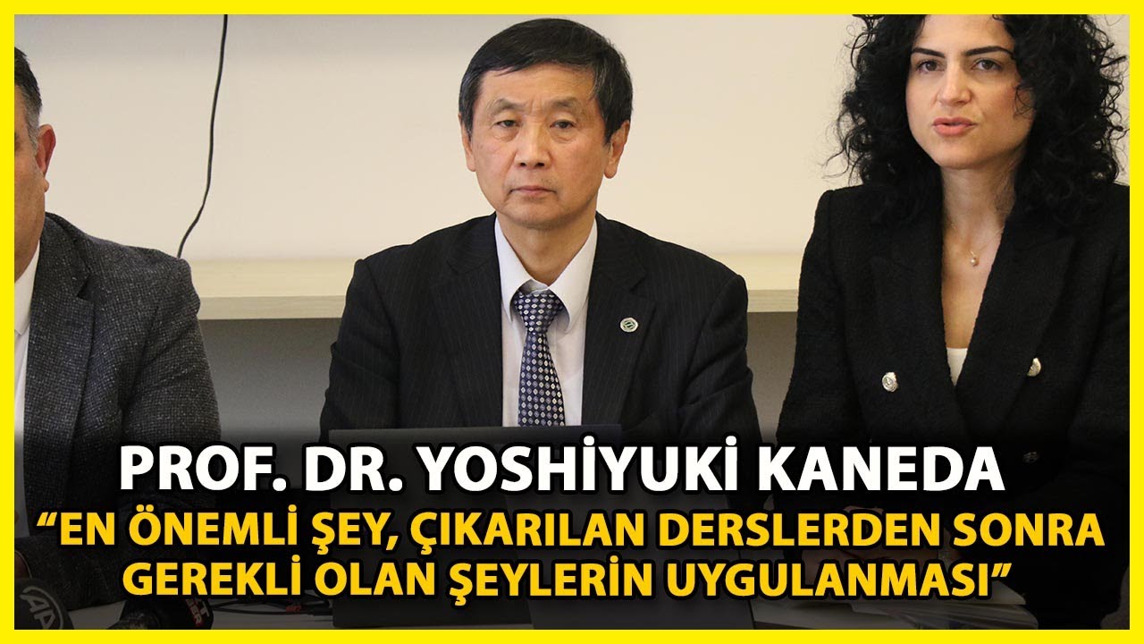 Japon Yer Bilimci Kaneda: Aynı G&uuml;nde 2 B&uuml;y&uuml;k Depremi Daha &Ouml;nce Tecr&uuml;be Etmedim