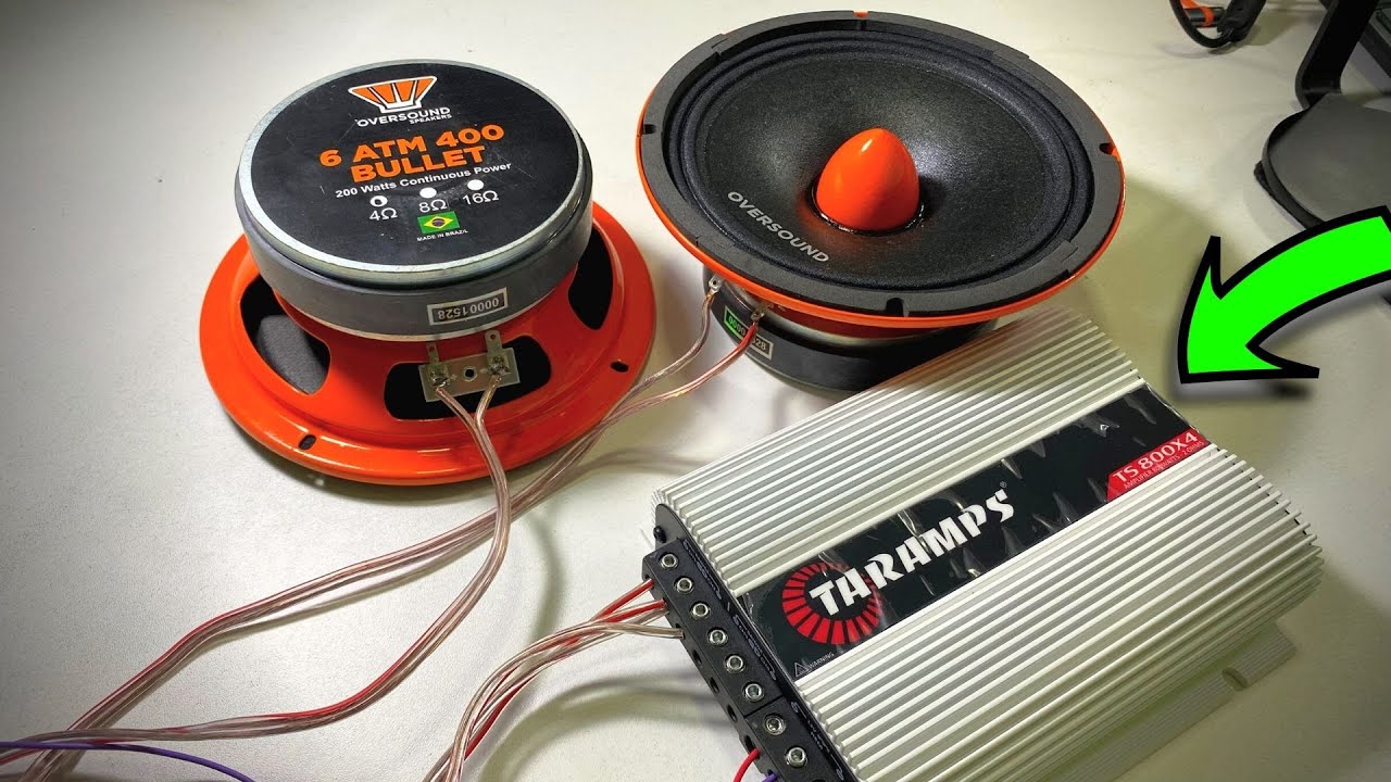 ⚠️Como instalar módulo amplificador no Som Automotivo passo a passo módulo taramps ts 400X4, 800X4