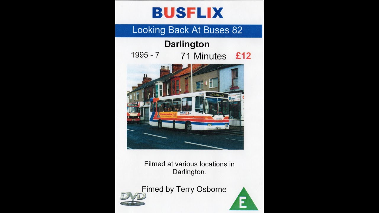 Looking Back At Buses 82 Darlington  1995 - 7