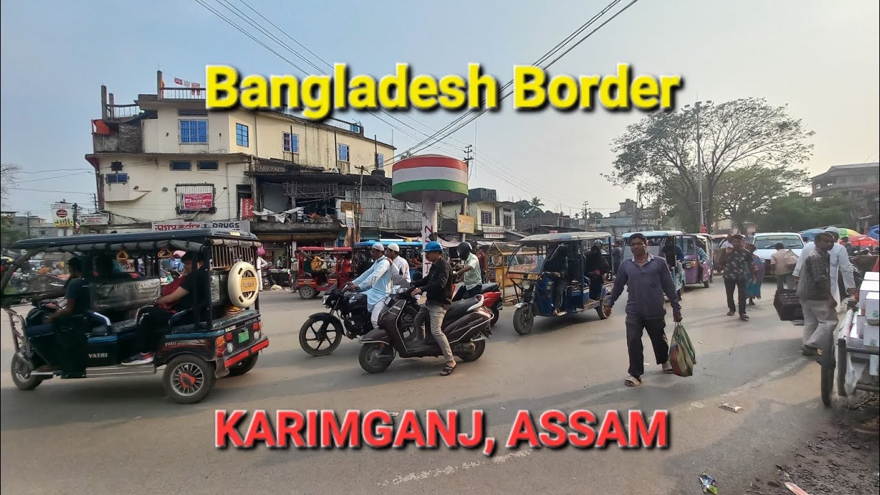 KARIMGANJ VLOG - BANGLADESH BORDER, SABJI BAZAR  #assam #karimganj #vlog #cb200x