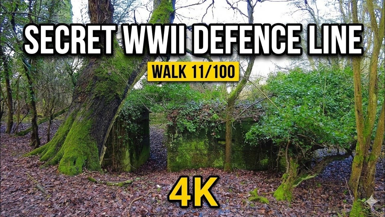 Walk 011: The Secret WWII Defence Line | Hartford End (Essex History) 4K