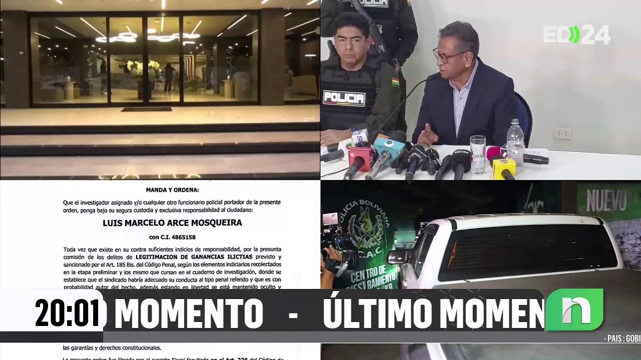 #AnálisisInformativoVIVO | APREHENSIÓN DEL HIJO DEL EX PRESIDENTE LUIS ARCE