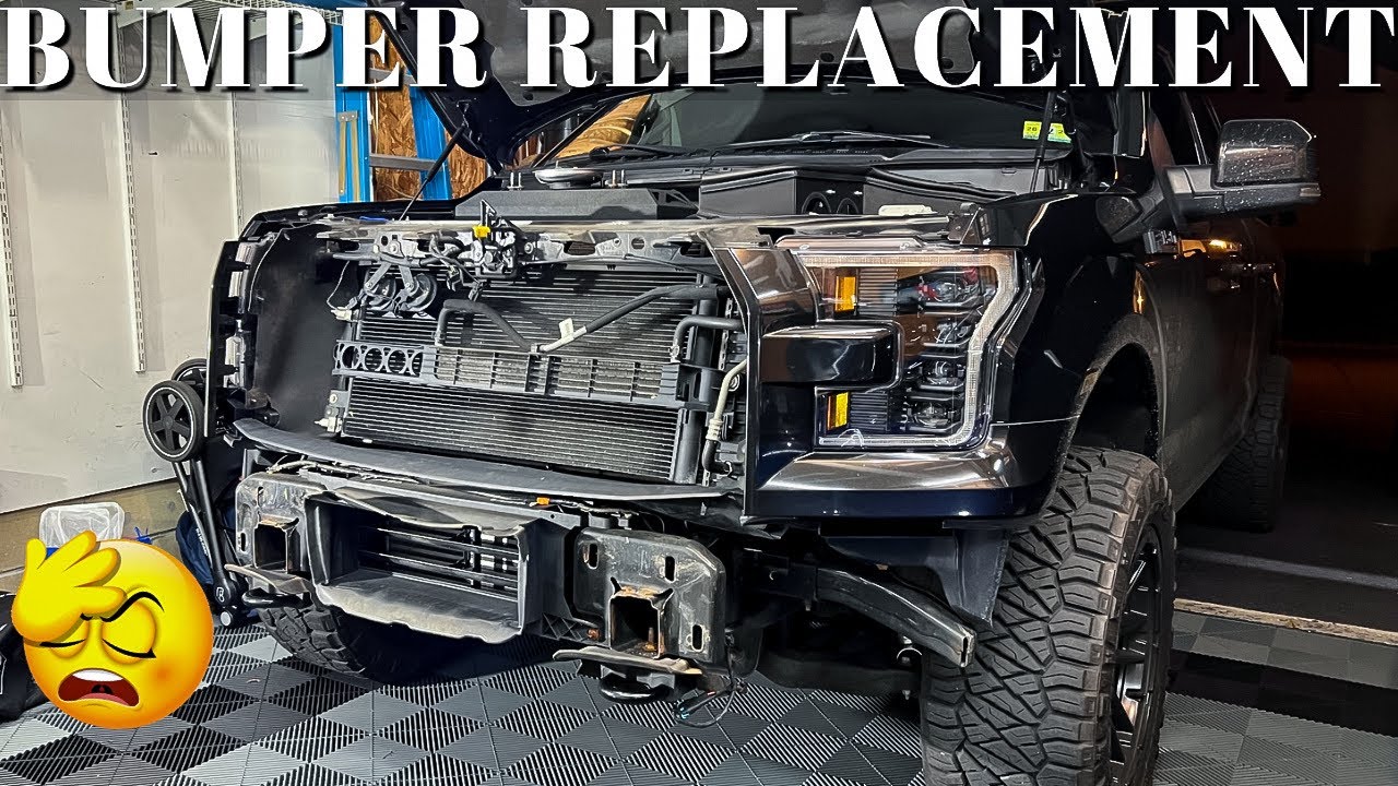 F150 Color Matched Front Bumper Install