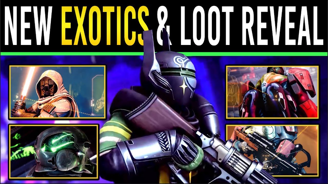 Destiny 2: NEW EXOTICS REVEALED! Renegades LOOT TRAILER, New Weapons, Exotic Armor, Vented Blasters