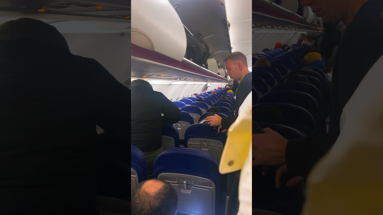 Inside Wizz Air: Boarding Rush at Malpensa ✈️😁 #wizzair #malpensaairport