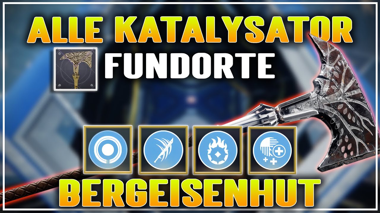 Alle 4 Katalysatoren Fundorte für Bergeisenhut Guide - Exo Mission Heliostat Destiny 2 (GER)