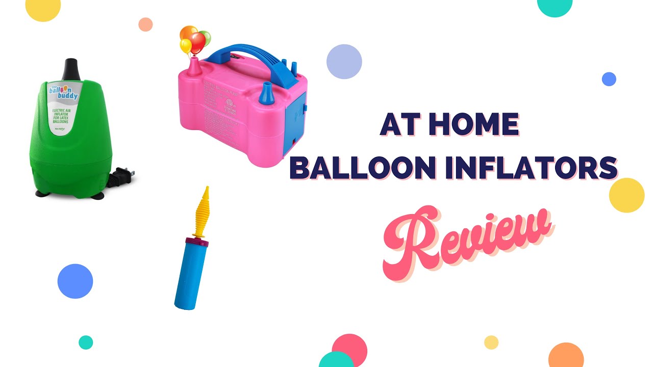 HOW TO - Electric BALLOON INFLATORS Tutorial - Balloon Buddy, Amazon, Hand Pump, Dual Aire Pro