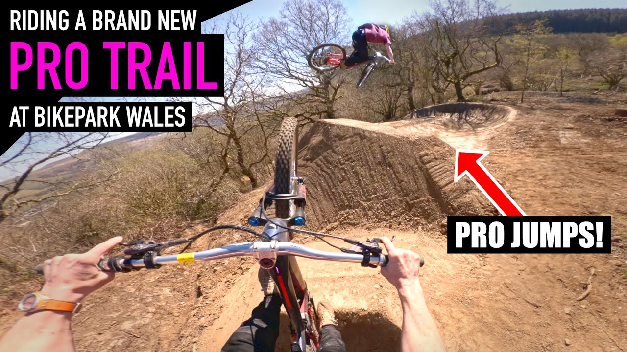 ПО НОВОЙ ПРОФЕССИОНАЛЬНОЙ ТРАССЕ В BIKEPARK WALES!