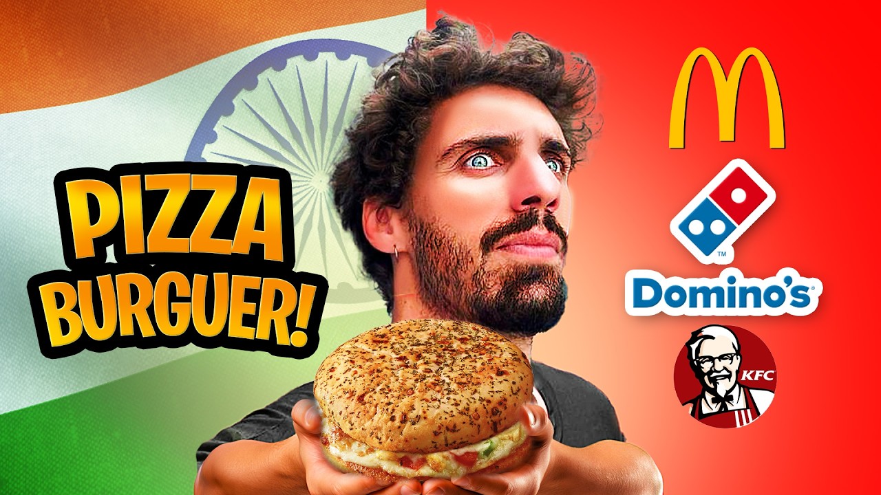 FAST FOODS na Índia, é só comida BIZARRA!!!