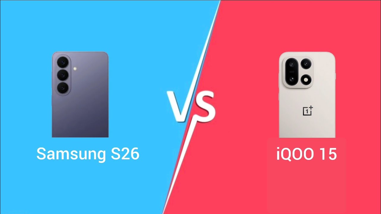 Samsung S26 vs OnePlus 15 Full Comparison 😲ll by mistake i wrote iQOO 15 😅 in thumbnail ll